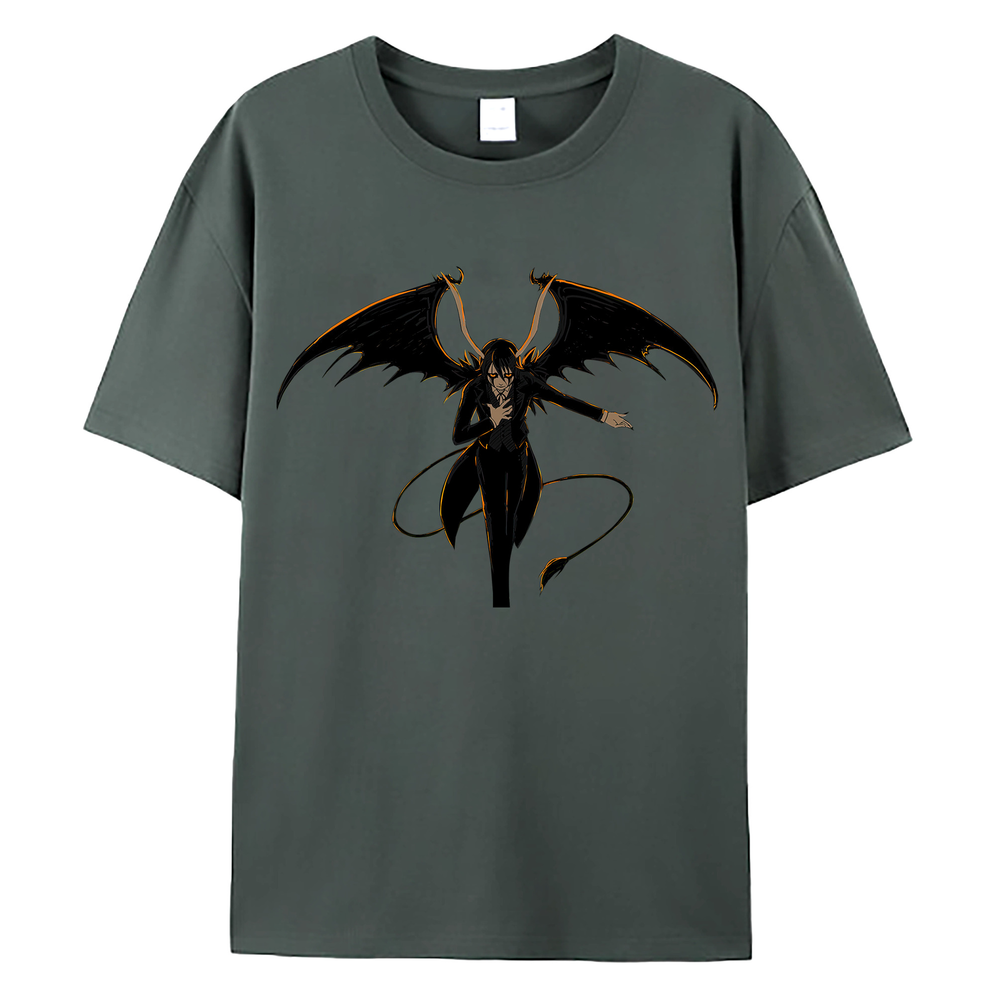 （画像用） ブリーチ ウルキオラ·シファー BLEACH Ulquiorra cifer 綿100％ メンズ半袖Tシャツ｜肌触りやわらか＆通気性